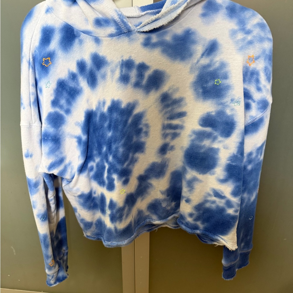 Chaser Blue Tie-Dye Hoodie
